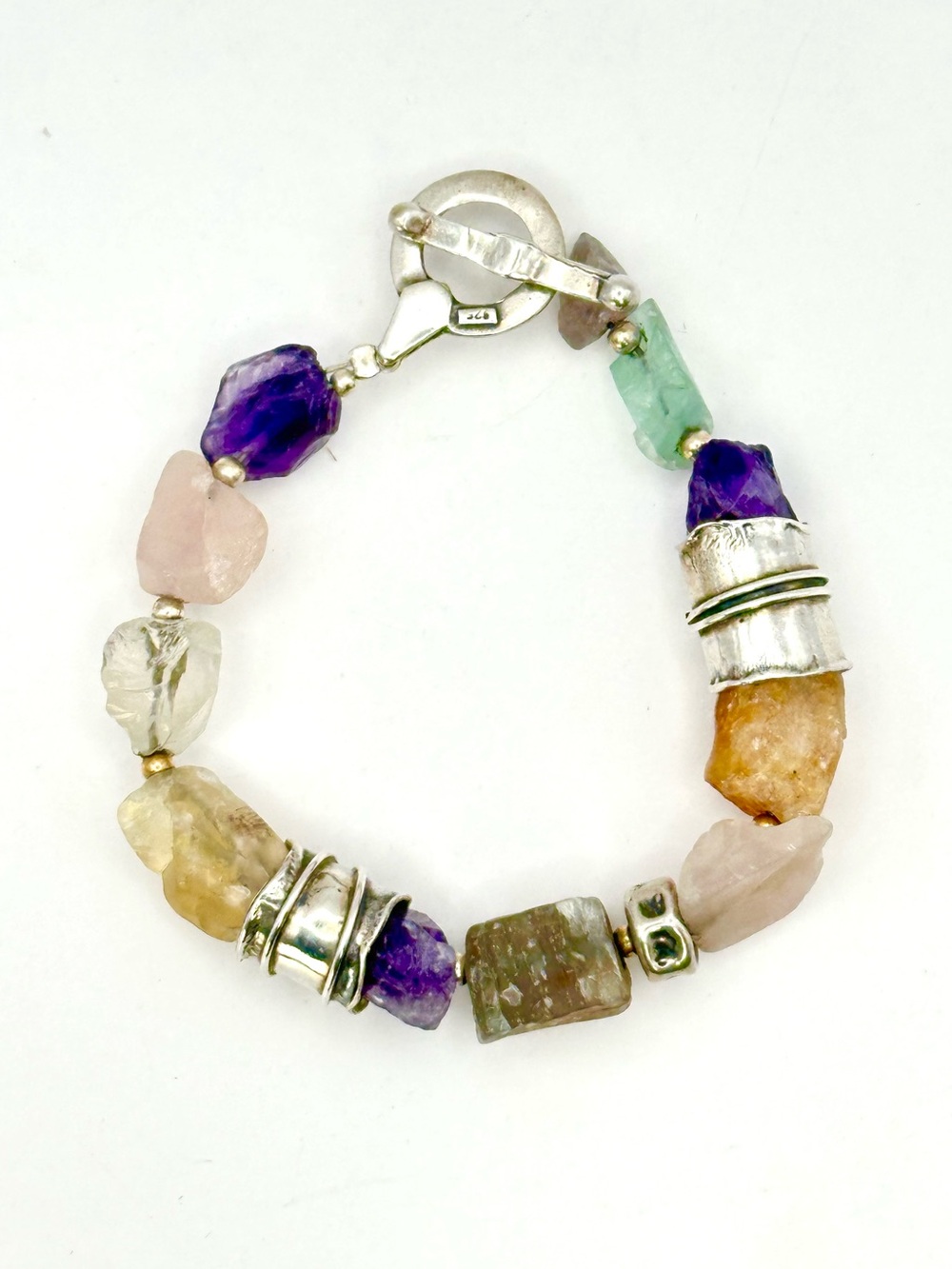 Silpada Retired VINTAGE B0710 Quartz Bracelet 7.5”